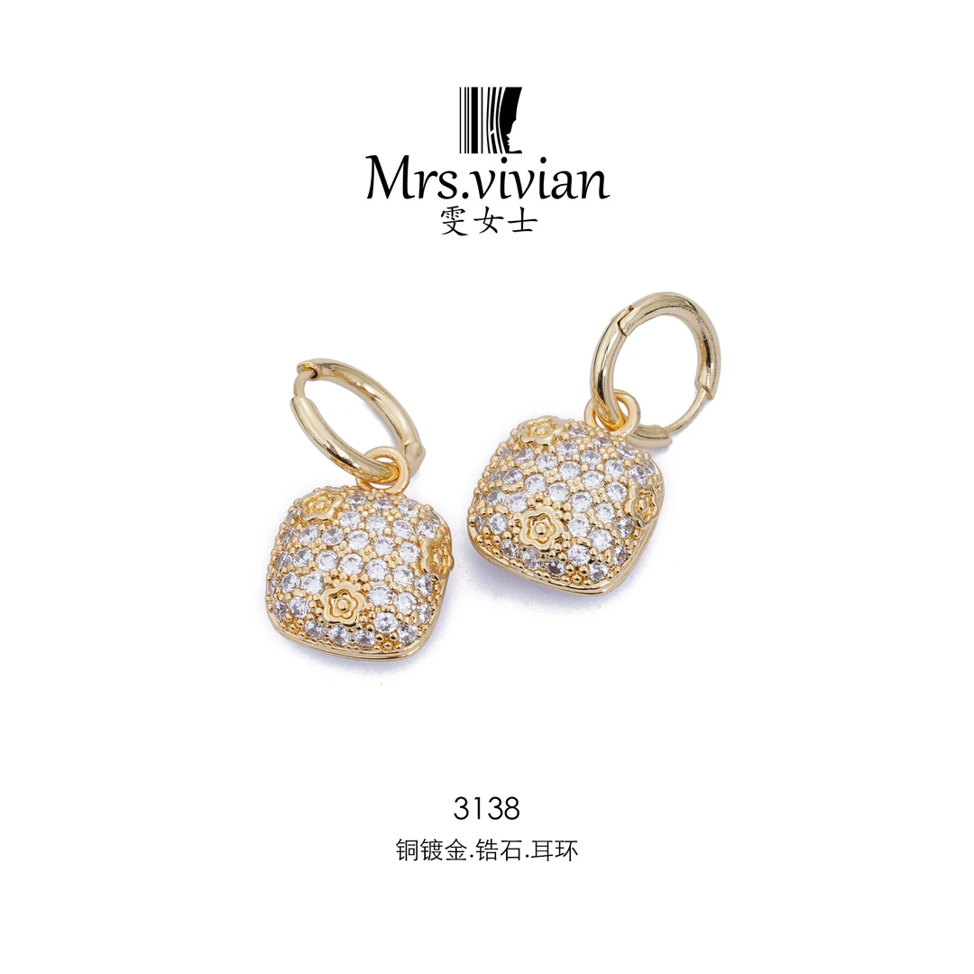 3138气质轻奢时尚百搭简约个性设计师耳环