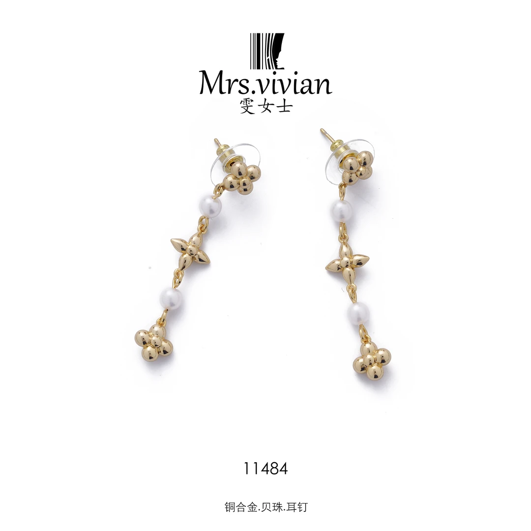 11484气质时尚百搭简约轻奢个性设计师耳钉