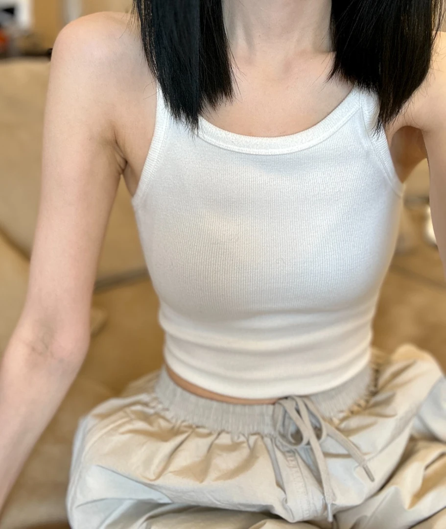 【坤姨专属】纯色百搭气质Hly打底无袖背心
