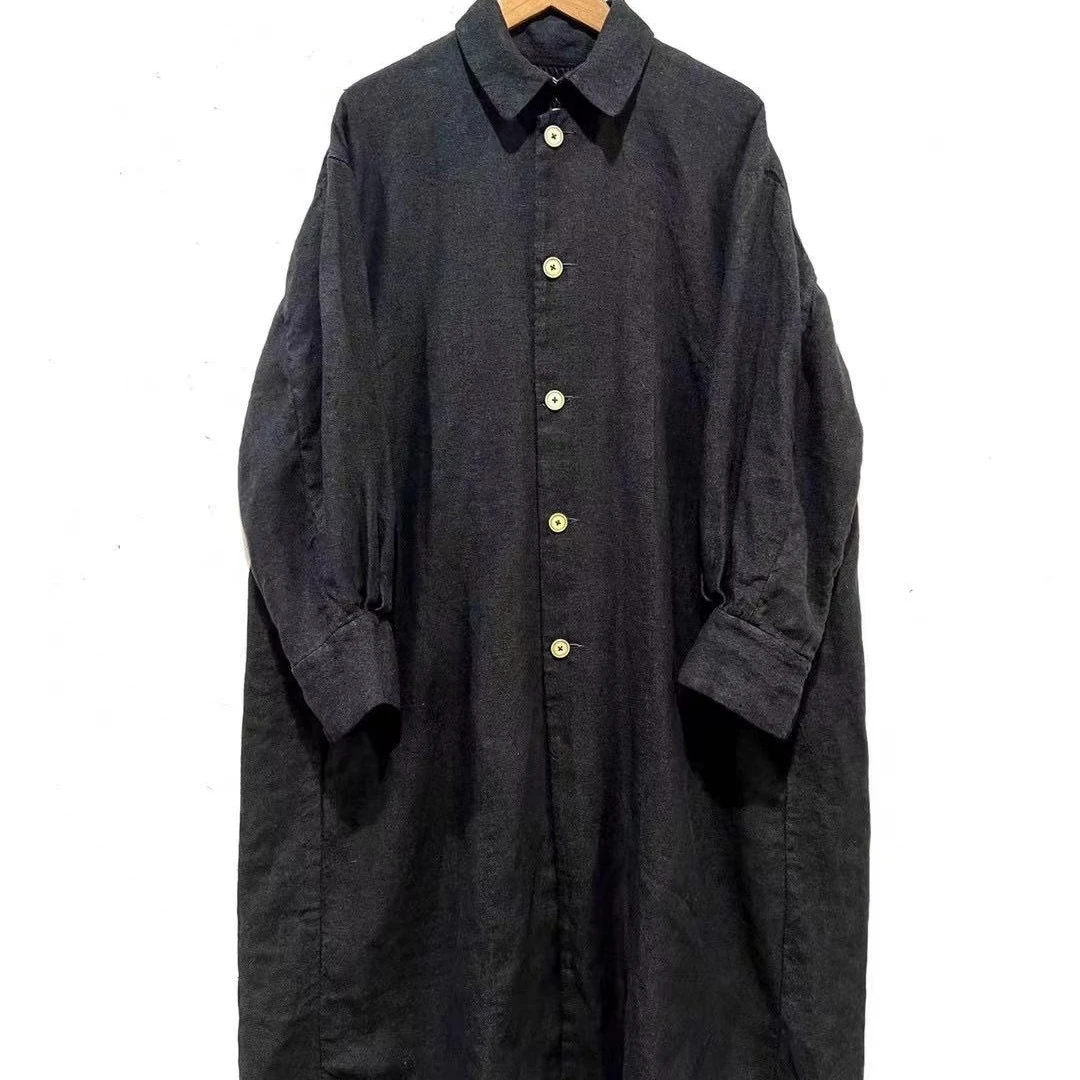 苍沐分享 左岸迷香 长外套 8022