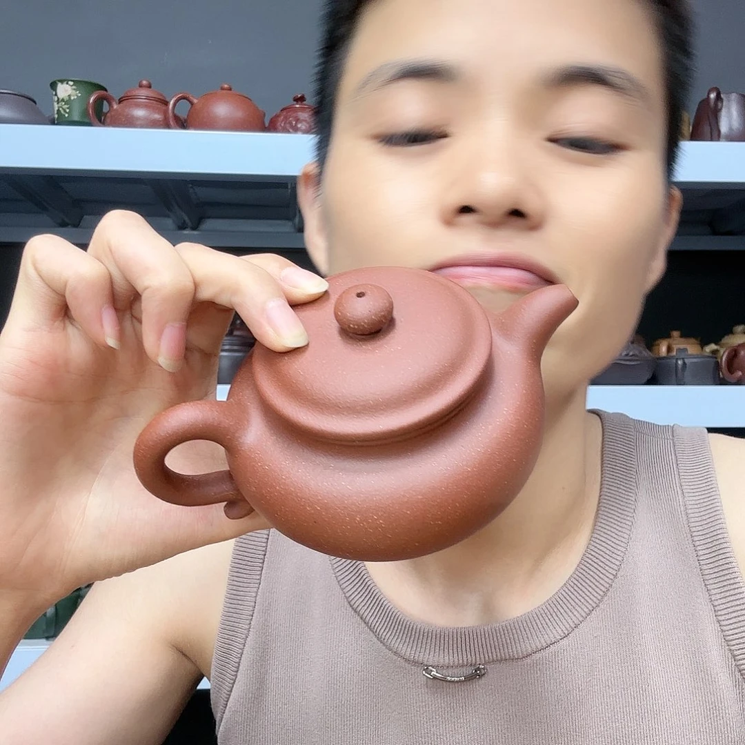 紫砂茶壶民间手艺人全手工制作