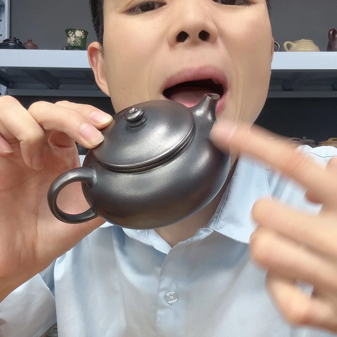 紫砂茶壶民间手艺人全手工制作