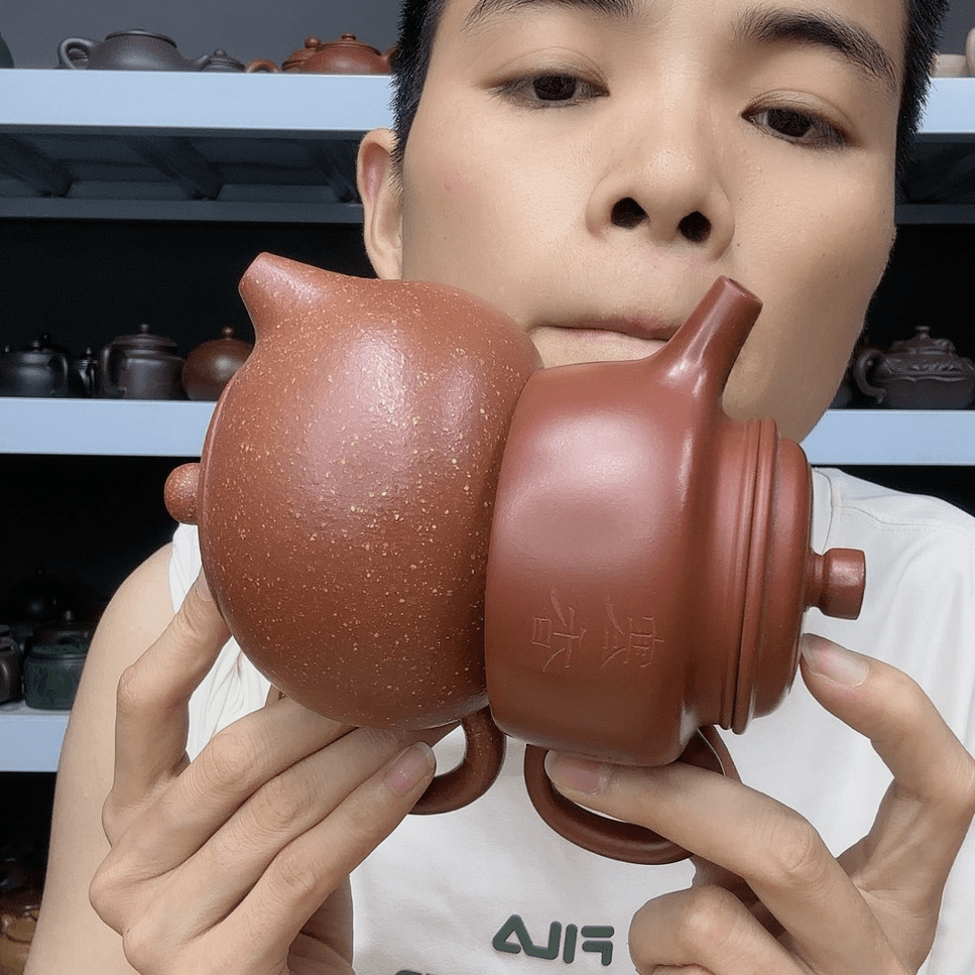 紫砂茶壶民间手艺人全手工制作