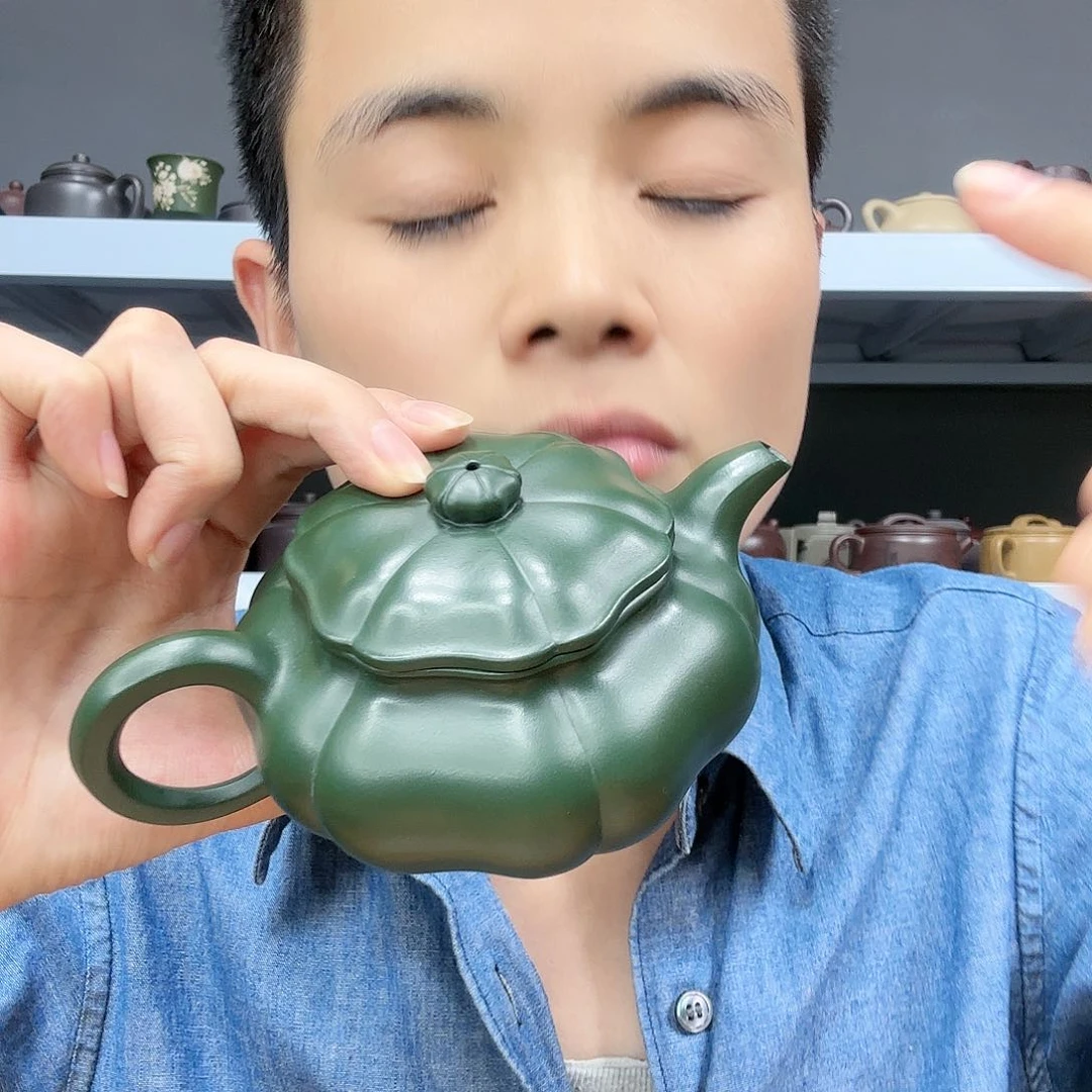 紫砂茶壶民间手艺人全手工制作