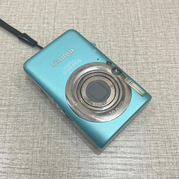 9新 Canon/佳能 佳能ixus95  1000w像素3倍变焦复古氛围感