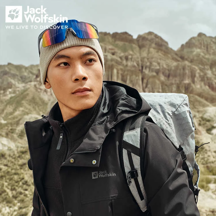 JackWolfskin狼爪新款EISWALD男士休闲抓绒三合一冲锋衣|5123251