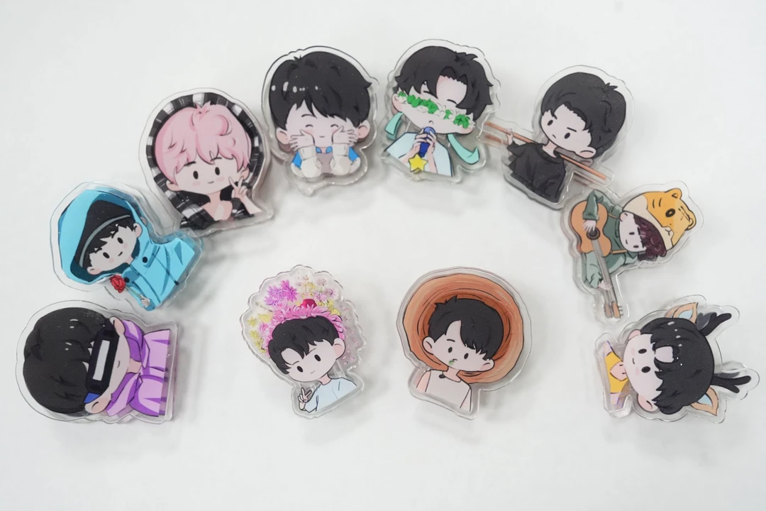 十个勤天周边物料原创手绘PP夹试卷夹零食夹