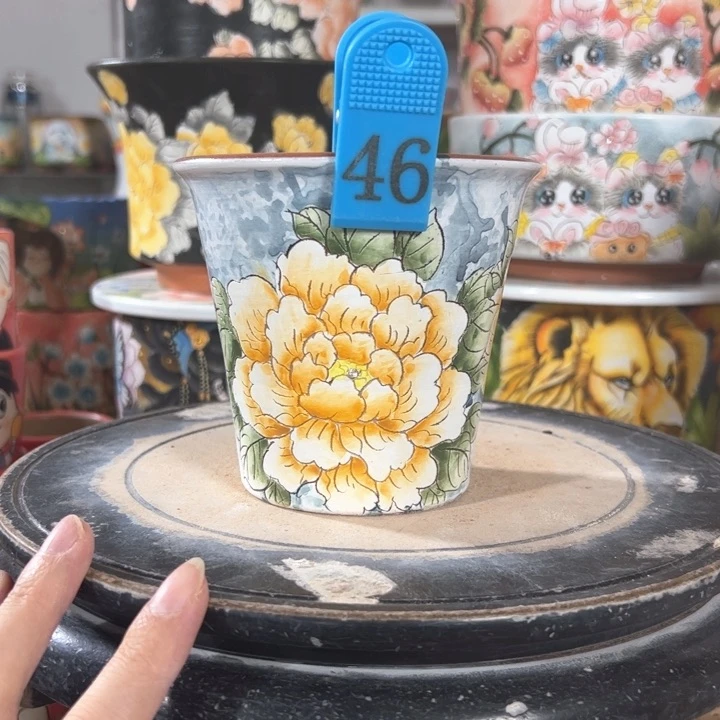 景德镇市昌江区手绘花盆