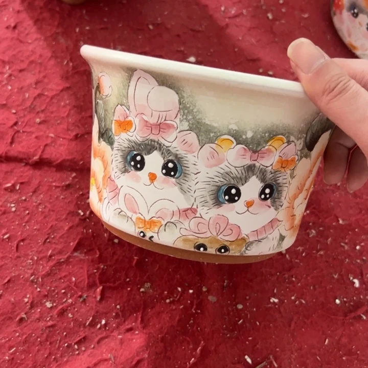 景德镇市昌江区手绘花盆