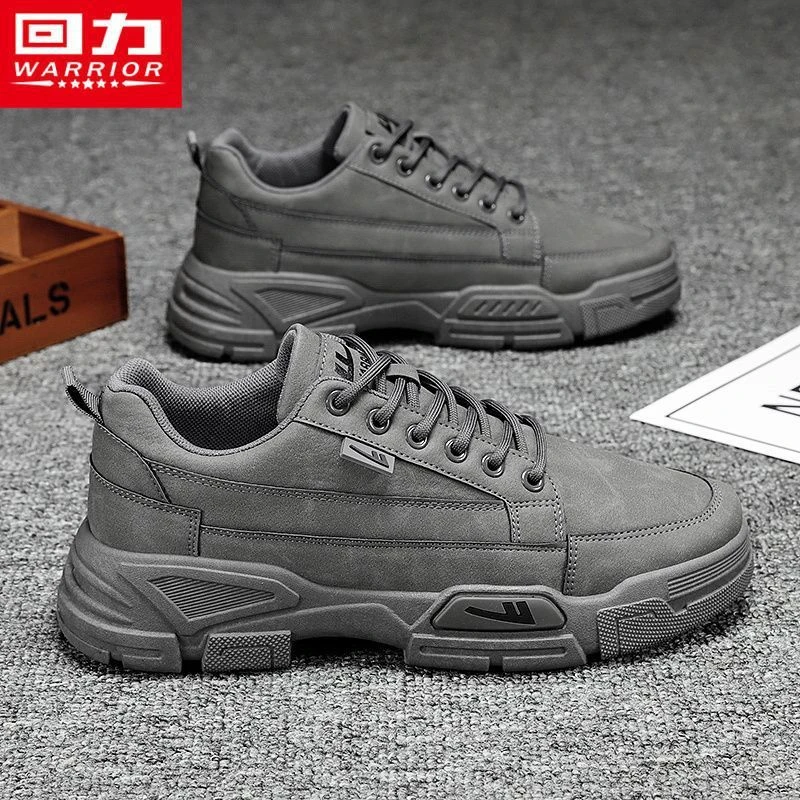 回力男鞋秋冬鞋新款男士劳保鞋男工作鞋上班耐脏运动马丁靴男0875
