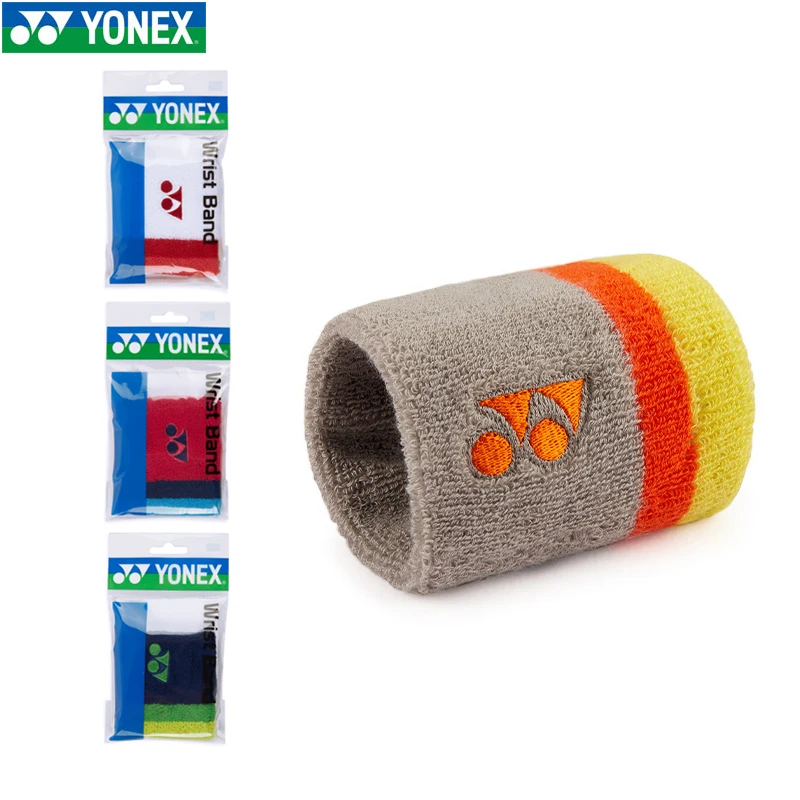 YONEX尤尼克斯YY运动护腕吸汗透气护具 AC039CR 健身保护加厚
