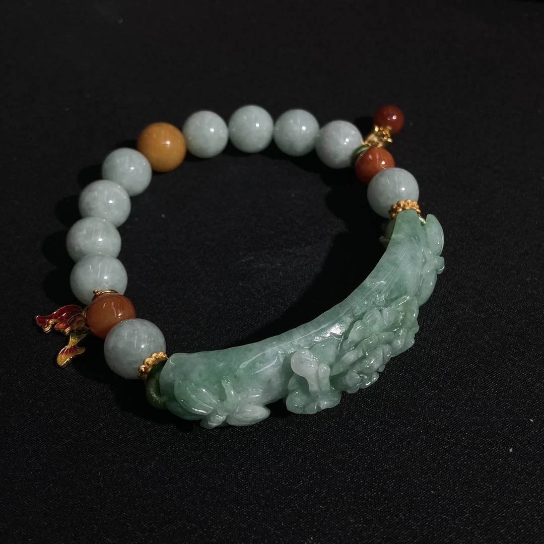 【618大促】9. 22香港王老板-翡翠手链k727