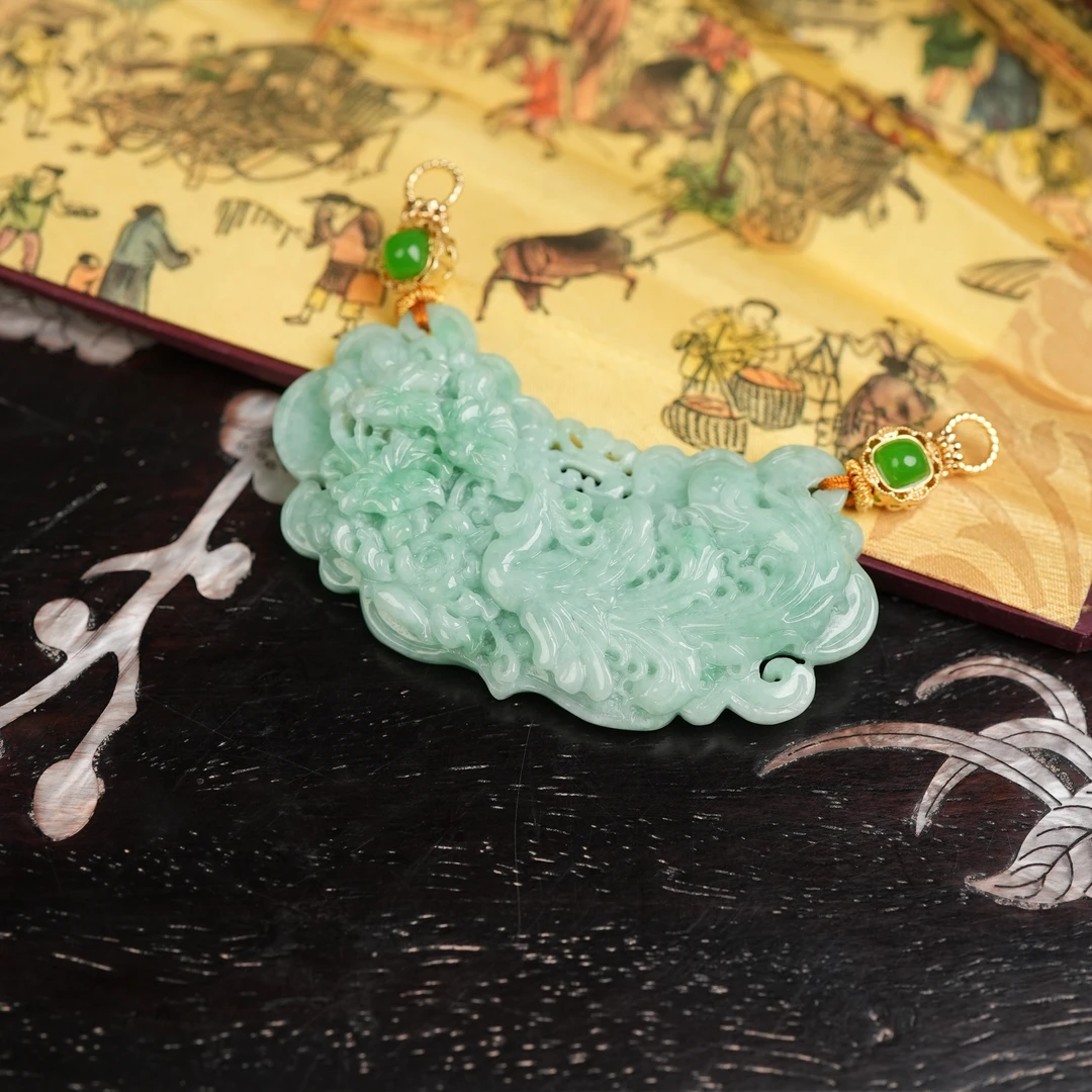 11.23香港王老板-翡翠A货吊坠w1189