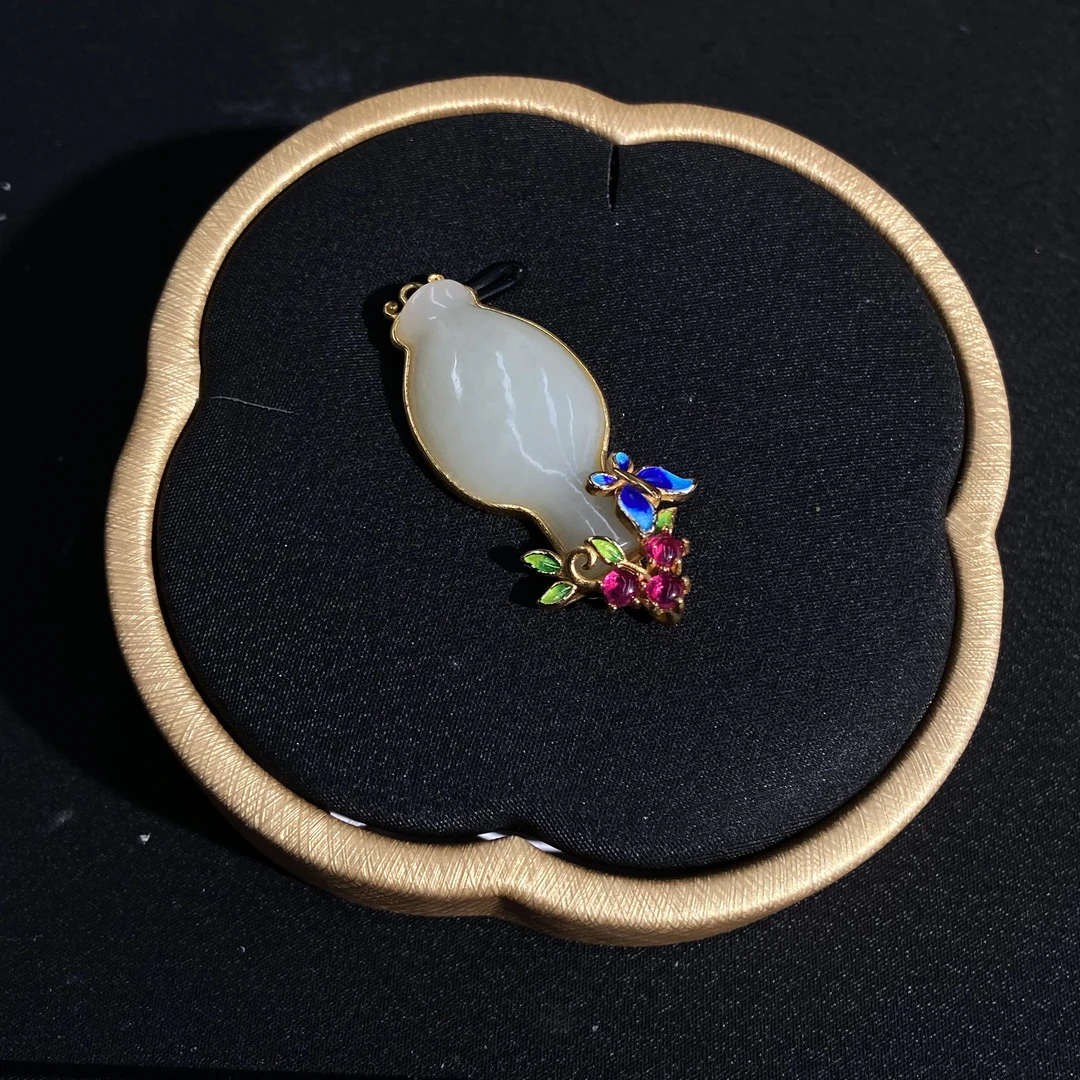 【618大促】9.12香港王老板-和田玉镶嵌吊坠多样性发一p46