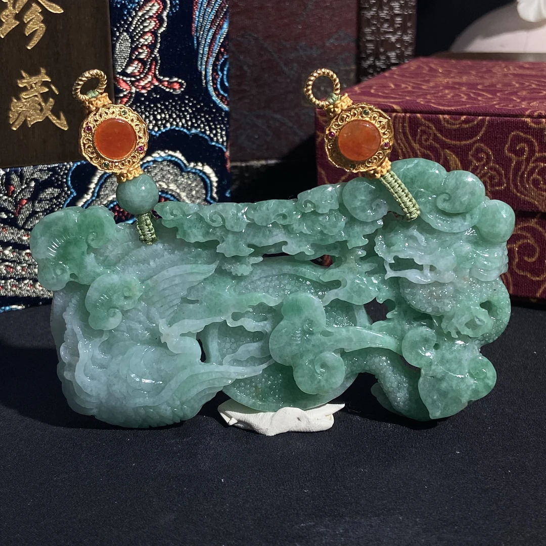 【618大促】9.22香港王老板-翡翠A货吊坠k754