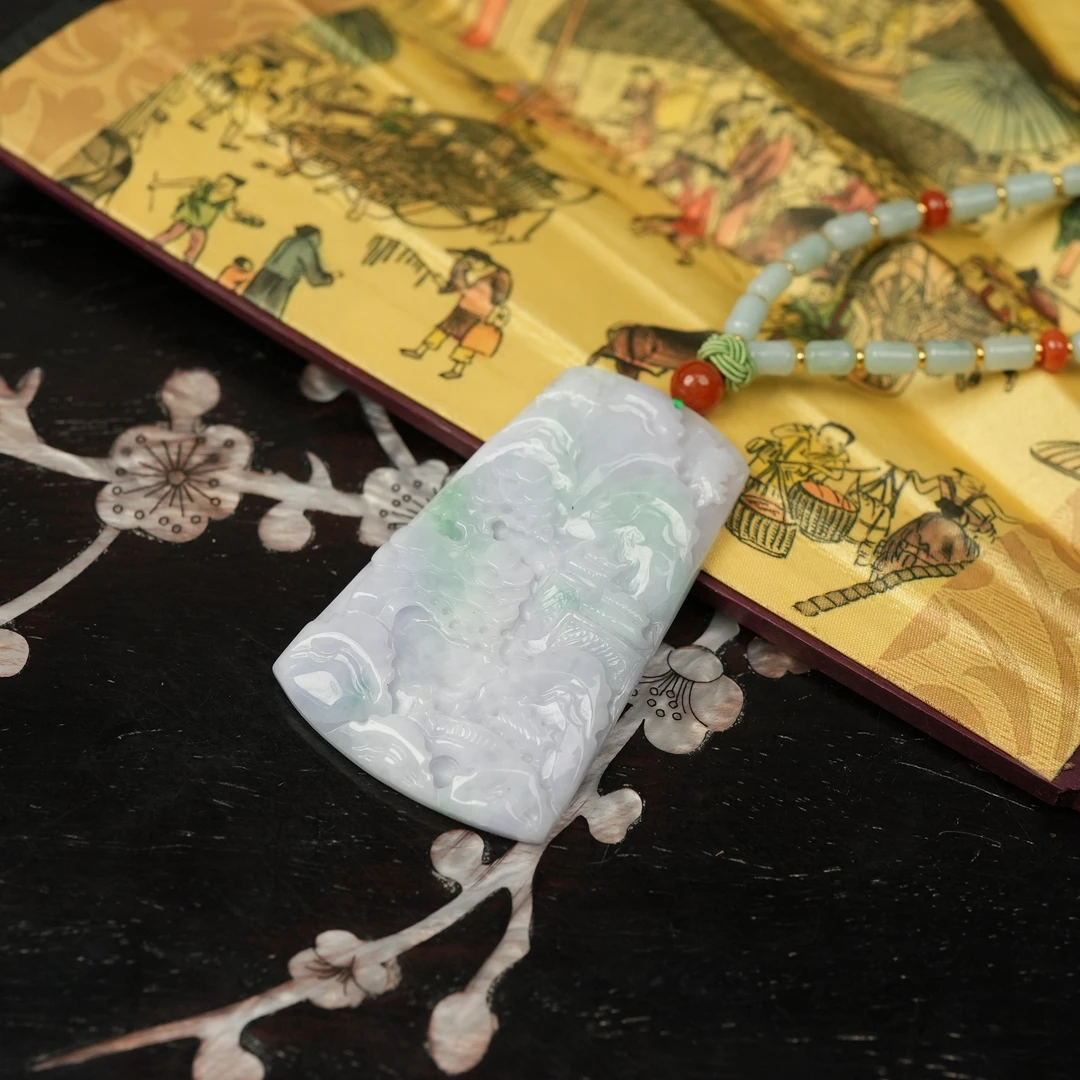 12.08香港王老板-翡翠A货吊坠5k835