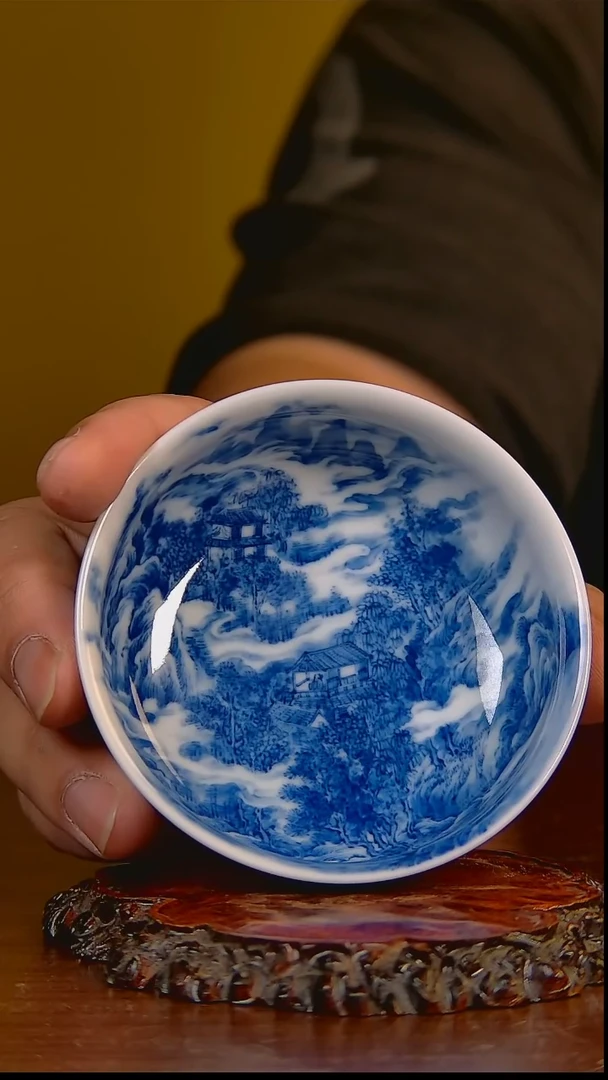 【闪购商品】杯手工手绘杯杯很美丽