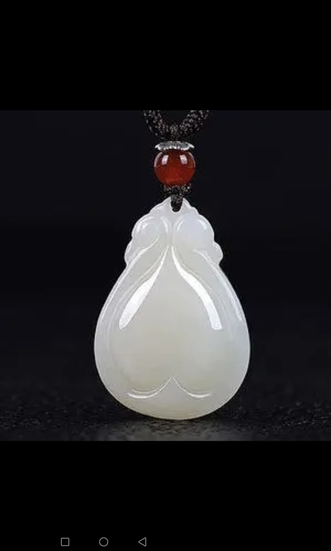 非金属仿珍珠吊坠     和田白玉吊坠