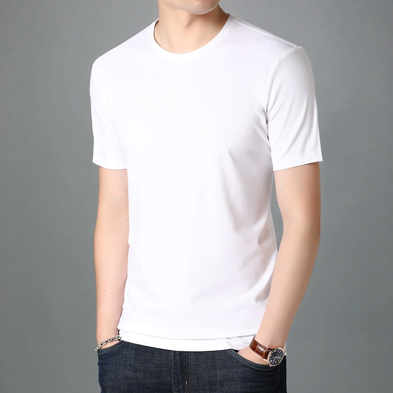 【海小山】男士双色夏季短袖T恤B2414