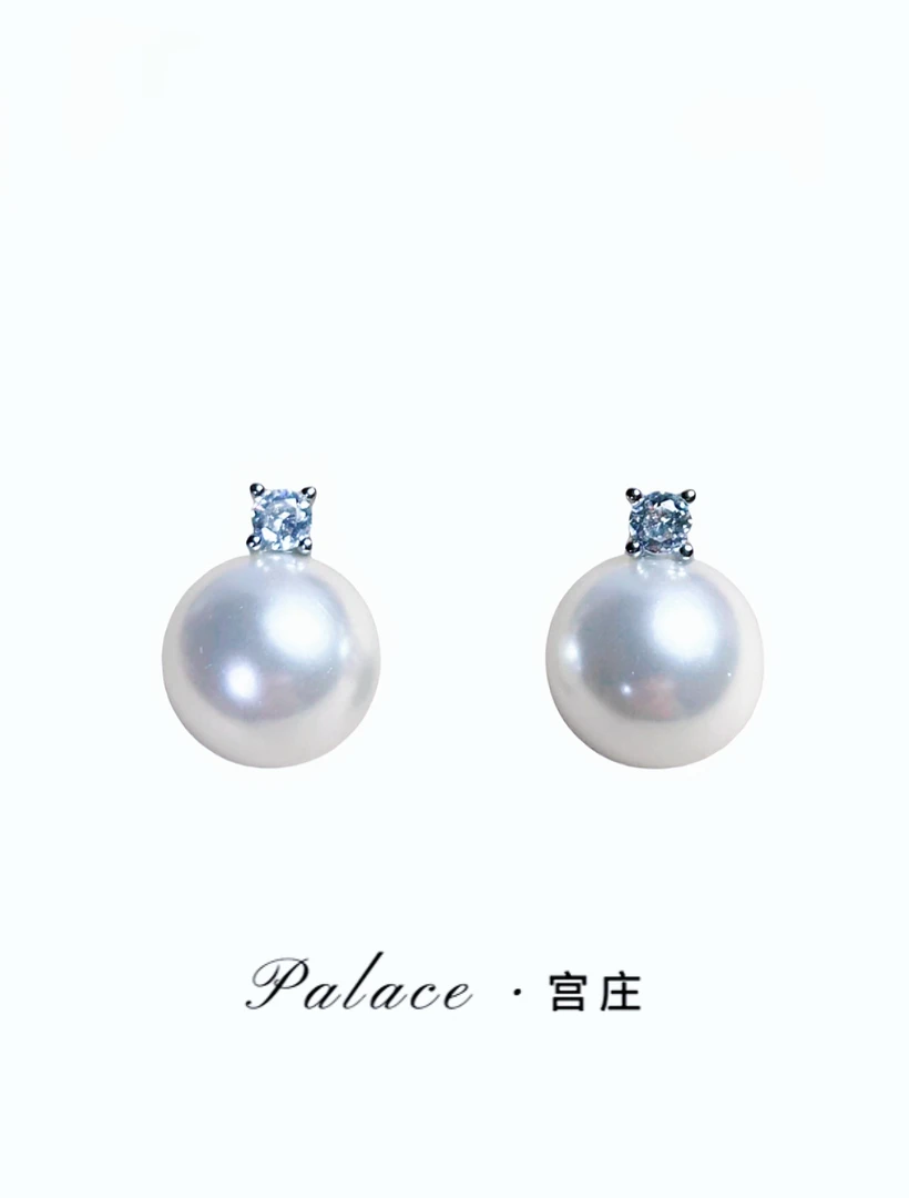 不锈钢仿珍珠耳饰 Camelia  高级珠宝耳钉  小香香家精品甄选首饰