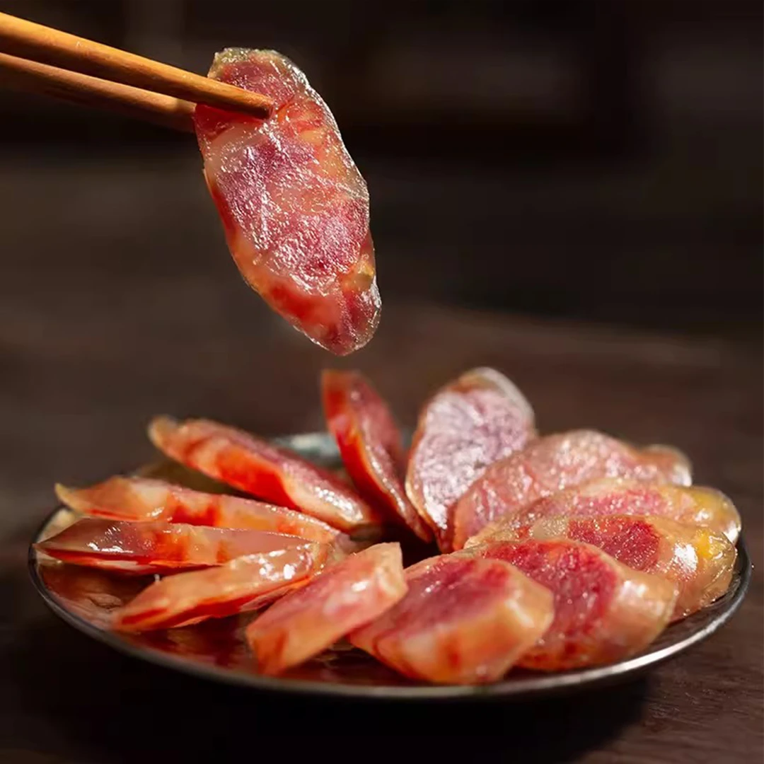 纯手工腊肠0淀粉独立包装传统手工经典麻辣天然美味