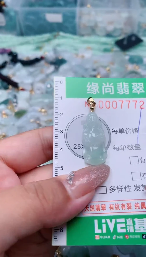 【闪购商品】翡翠颈饰未镶嵌.0007772