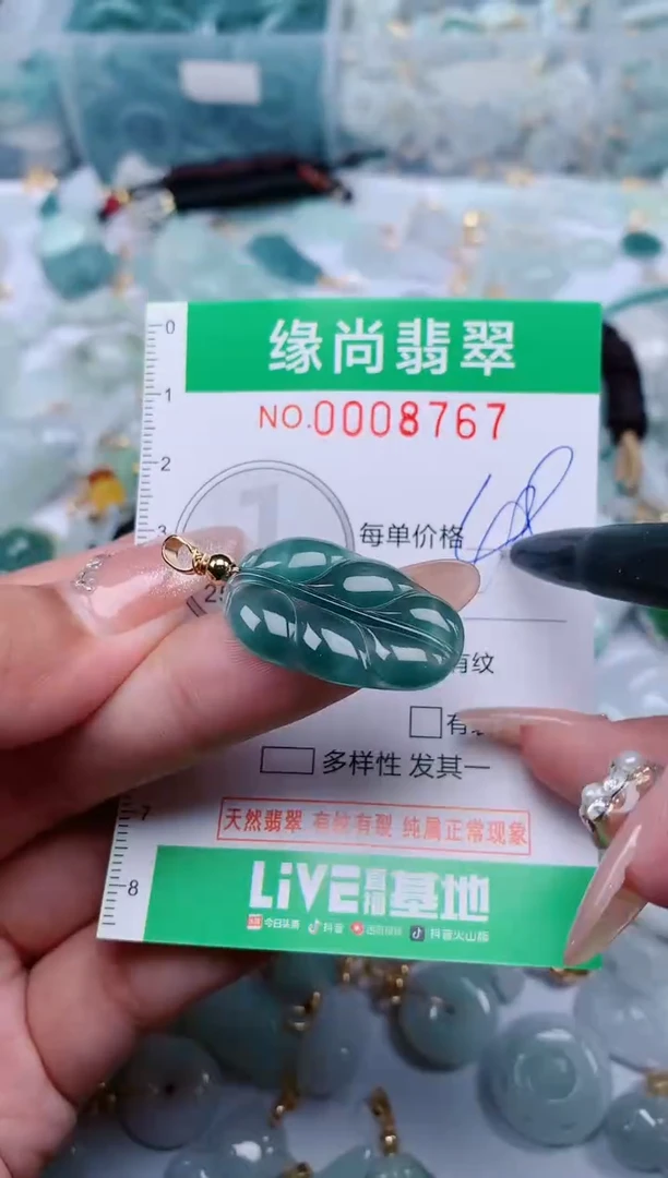 【闪购商品】翡翠颈饰未镶嵌.0008767
