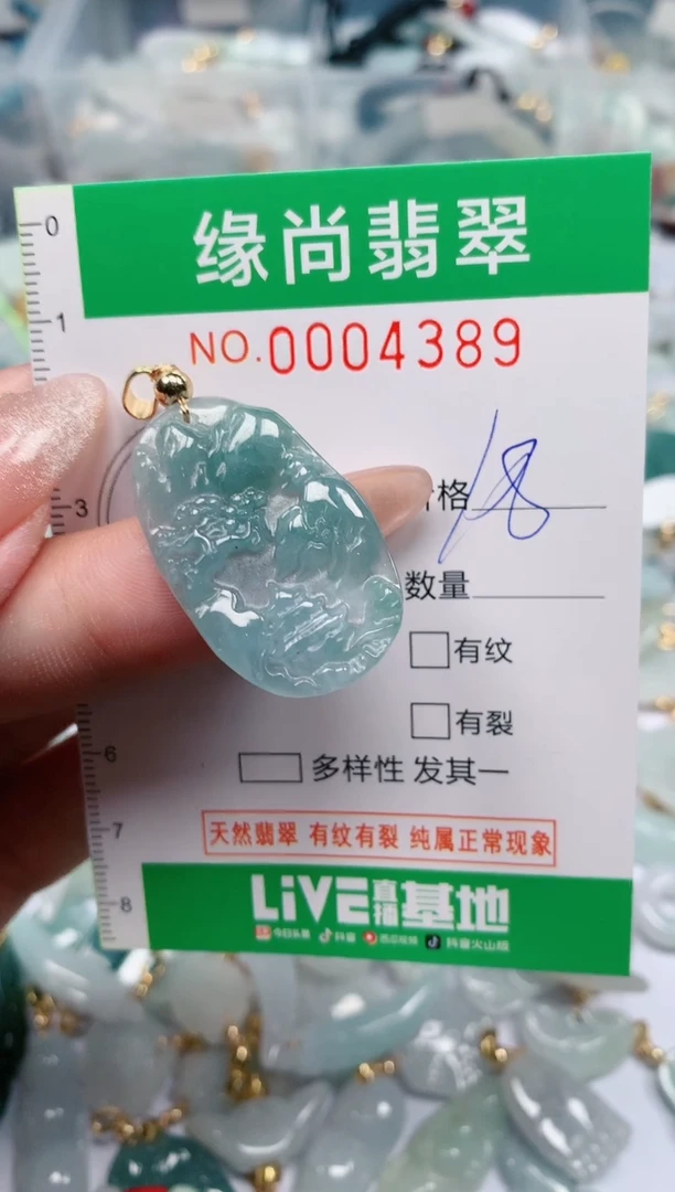 【闪购商品】翡翠颈饰未镶嵌.0004389