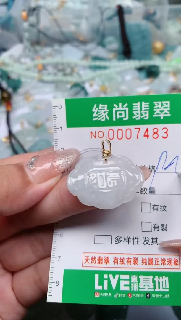 【闪购商品】翡翠颈饰未镶嵌.0007483