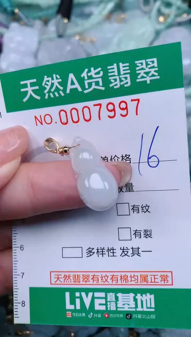 【闪购商品】翡翠颈饰未镶嵌.0007997