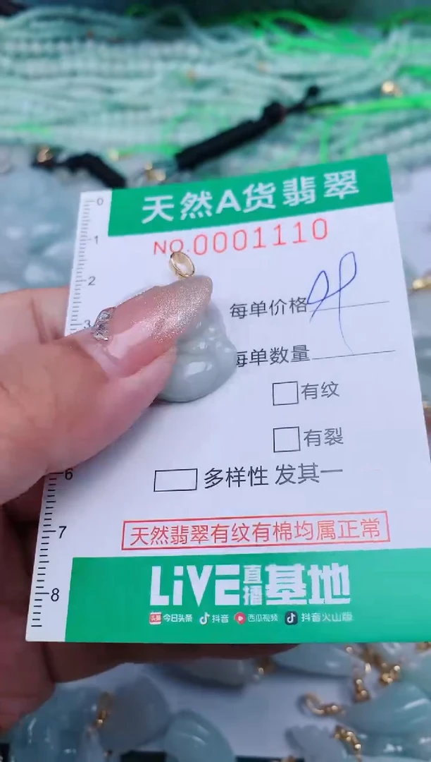 【闪购商品】翡翠颈饰未镶嵌.0001110