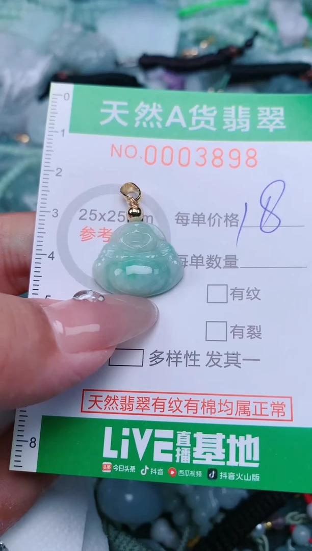 【闪购商品】翡翠颈饰未镶嵌.0003898