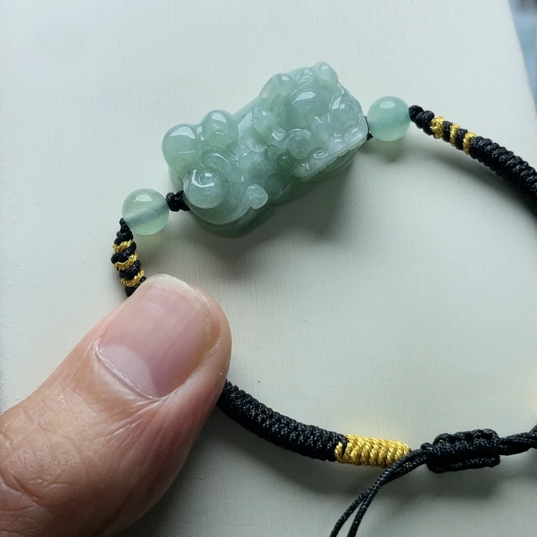 【闪购商品】翡翠颈饰未镶嵌龙****)翡翠