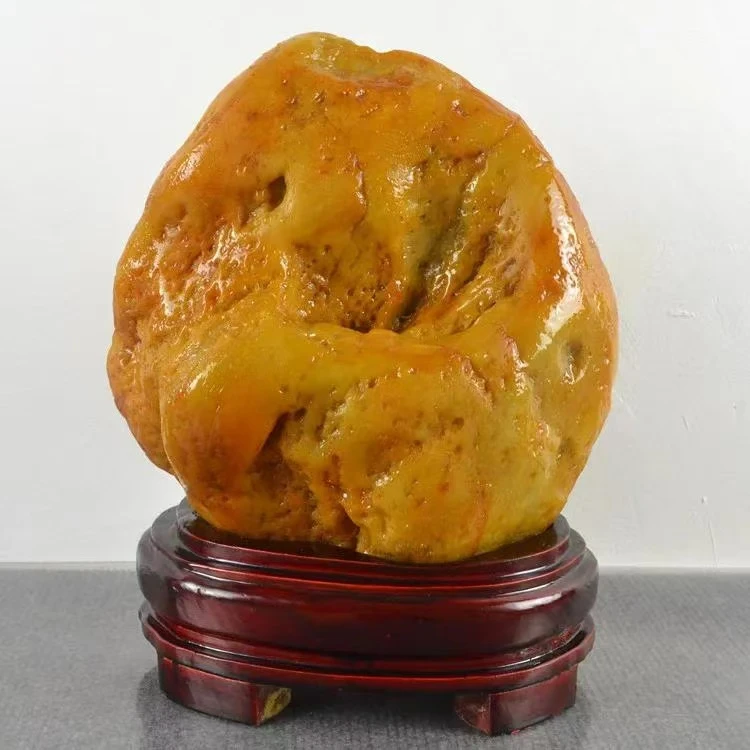 江西赣江河里的黄蜡石（直播间专用）