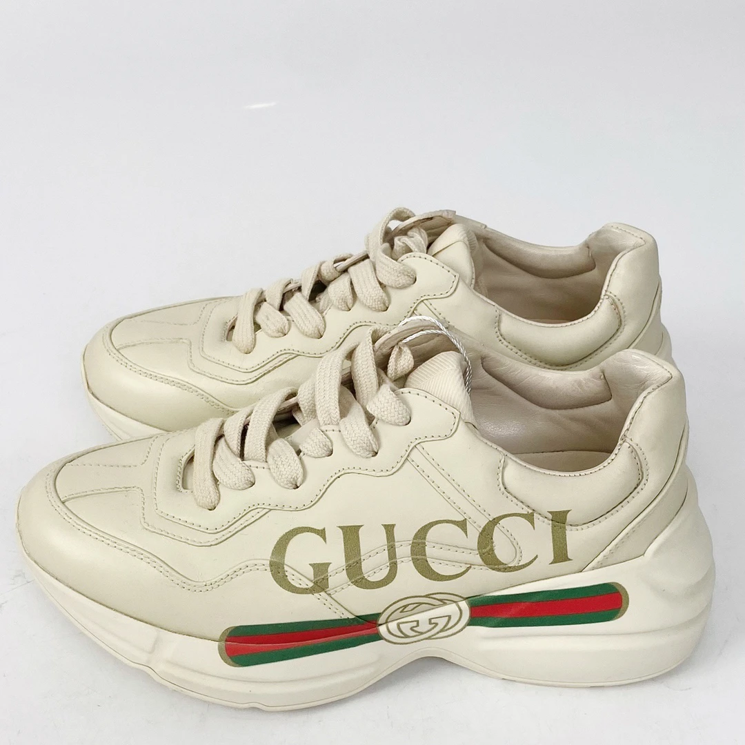 36码 Gucci古驰 腰带老爹鞋 99新 lm676