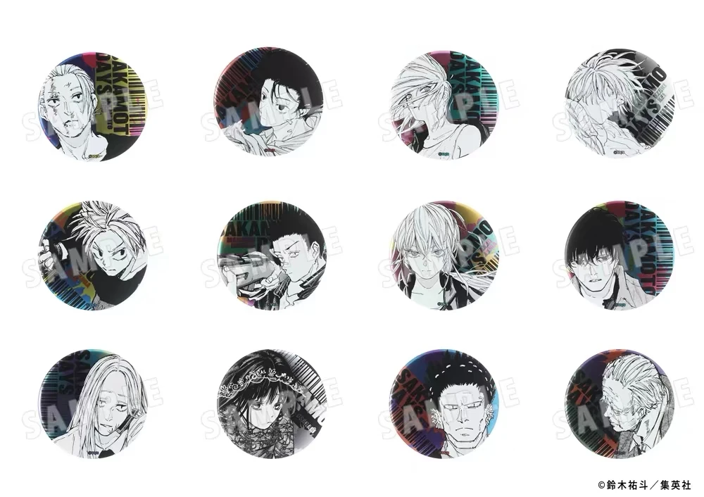 【坂本日常】JS原画新浮雕 全12种 散池盲盒