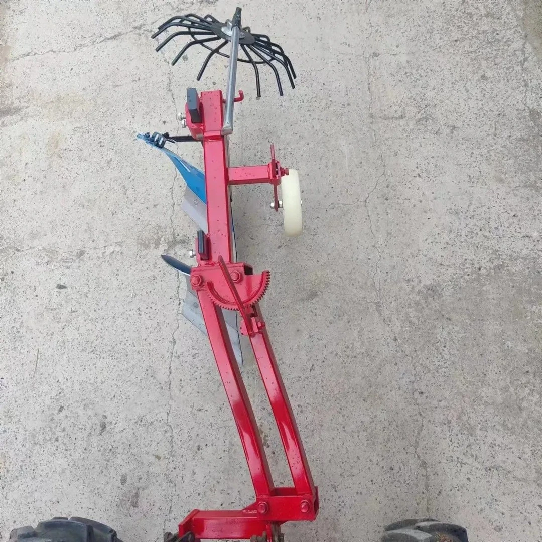 弯梁活头犁小四轮带耕地犁小型犁用于轮胎750、950型号拖拉机