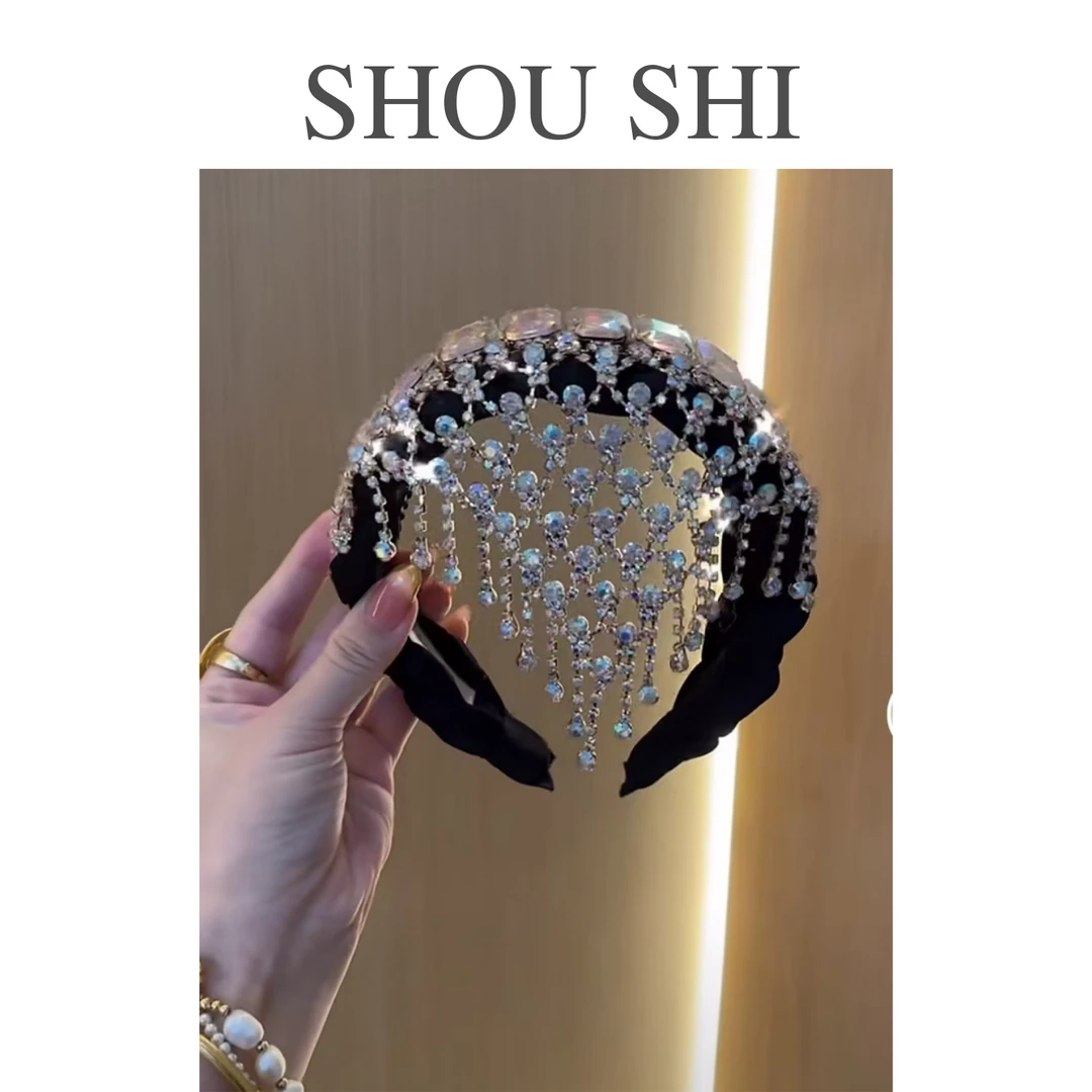 首仕【一帘幽梦】原创设计首发气质百搭幽梦发箍6512