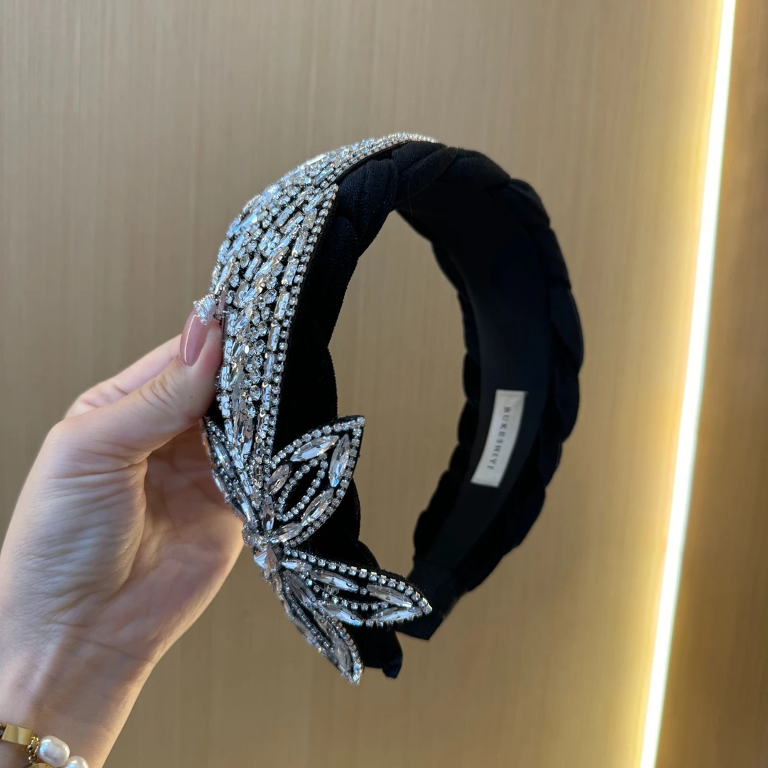 首仕【6601】原创设计时尚轻奢发箍气质百搭复古宽边简约头饰发饰