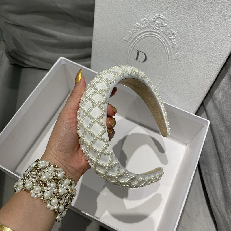 首仕【6680】原创首发法式气质百搭发箍女宽边显脸小手工时尚发饰