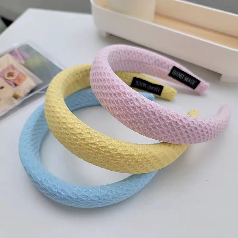 【拍一发三】糖果色发箍女增高颅顶发箍