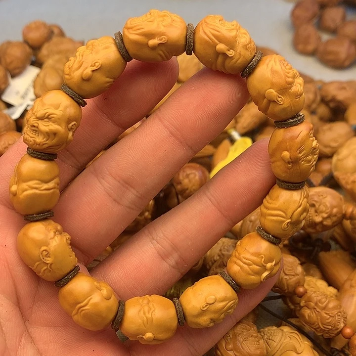 橄榄核核雕精品橄榄核手串