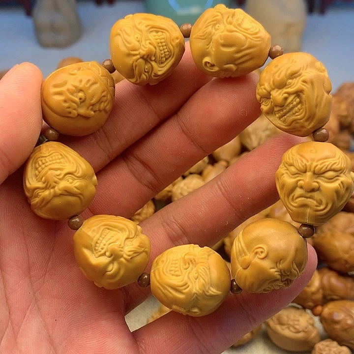 橄榄核核雕精品橄榄核手串
