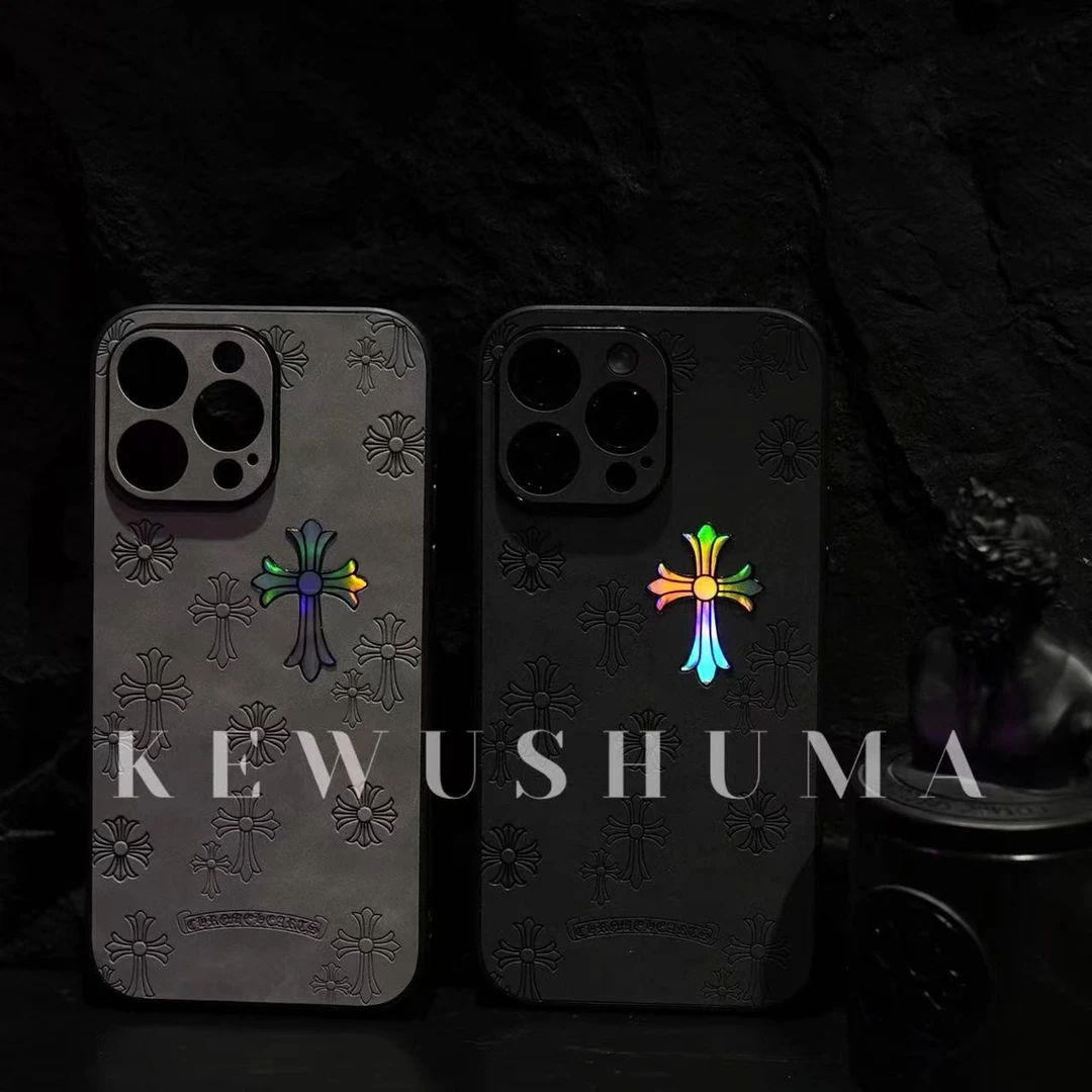 新款镭射潮牌苹果15/14/13/11/12promax手机壳创意个性保护套ai