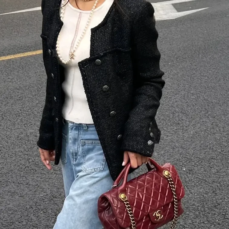 Chanel/香奈儿99新/榛榛精选/cs00335/Chanel/外套/尺码36