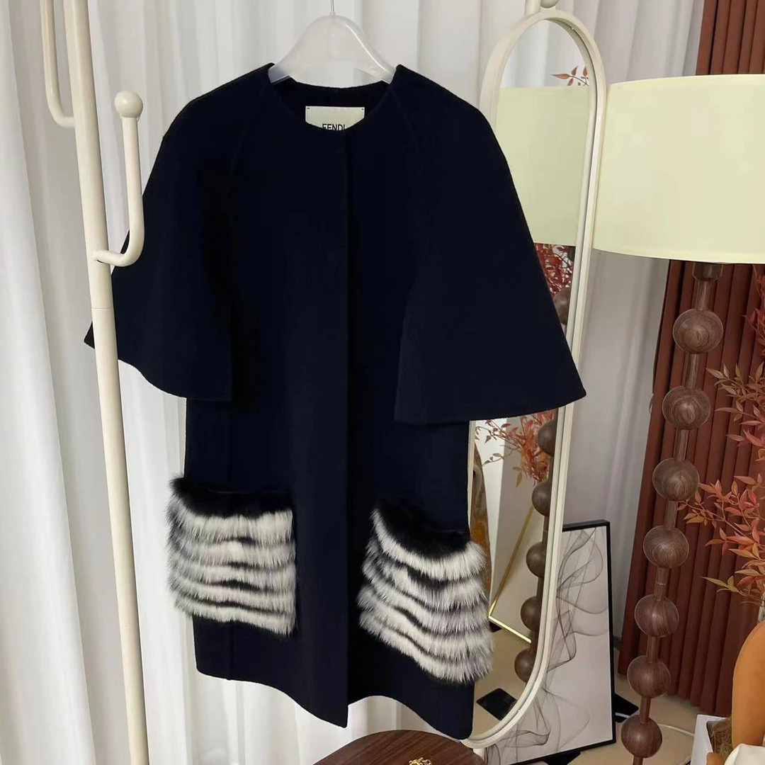 FENDI/芬迪双双臻选/芬迪大衣/38码/na31373