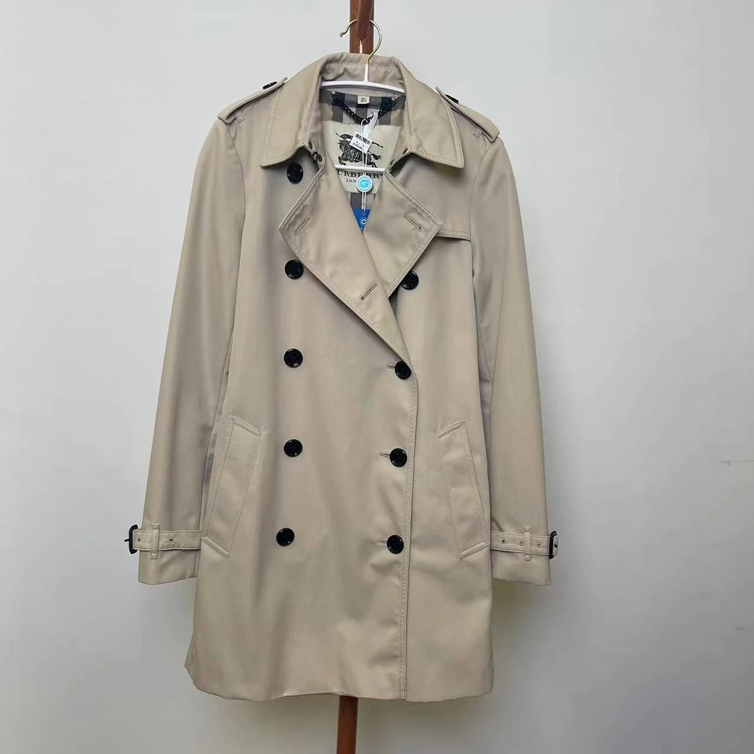 BURBERRY/博柏利99新/99新/榛榛精选/博柏利风衣/uk6码/na31261