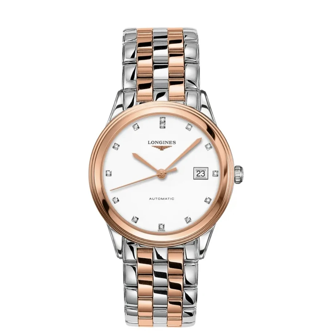 99新 Longines/浪琴 军旗974/38.5全自动机械/公价18200/瑞士名表