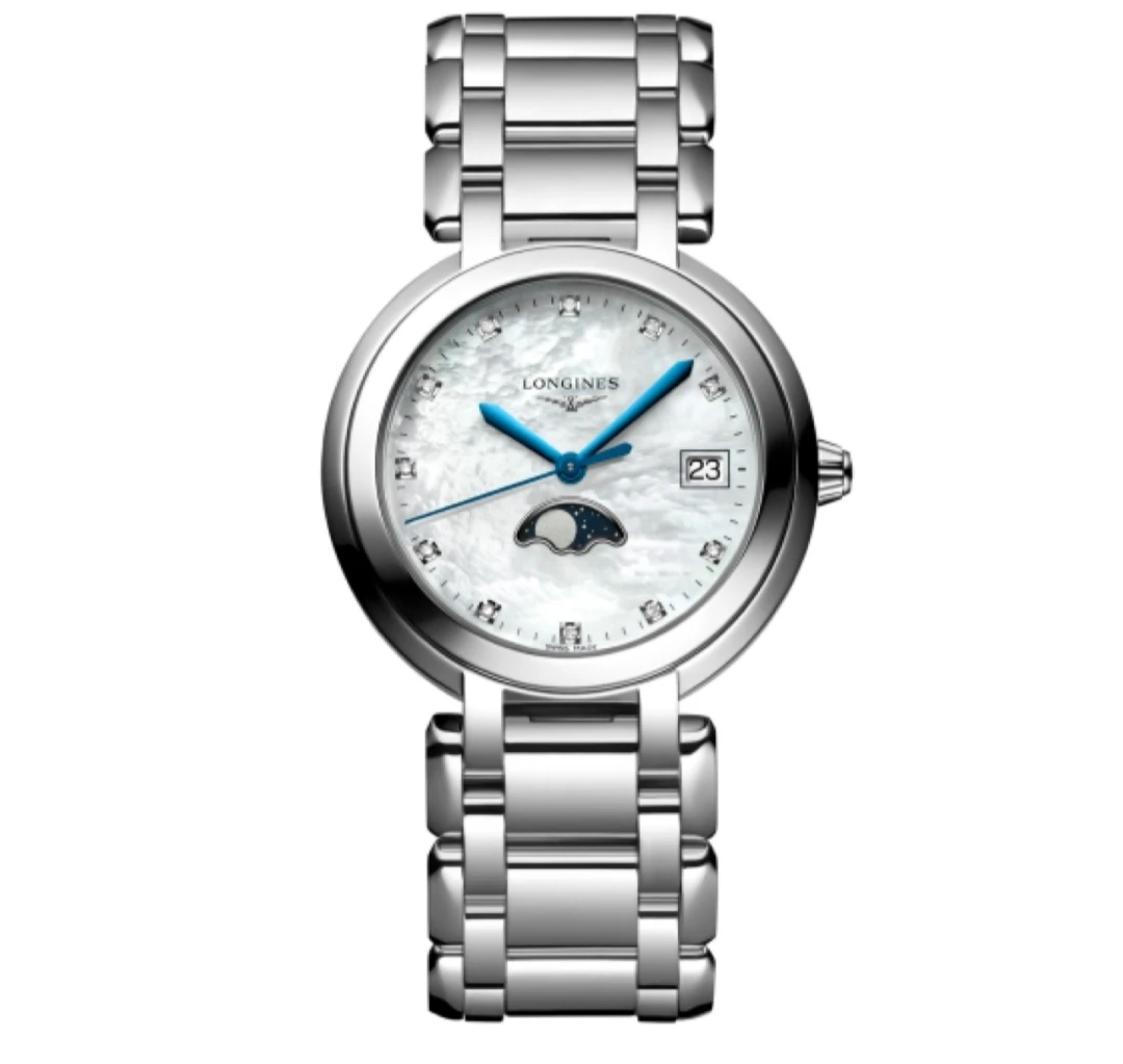 99新 Longines/浪琴 心月116/34石英女表/瑞士名表