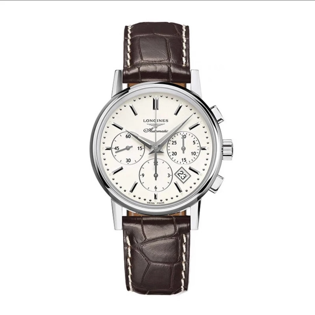 99新 Longines/浪琴 复古733/39自动机械腕表/公价24800瑞士名表